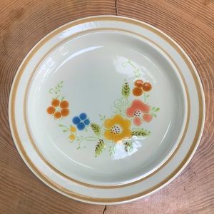 Sweet Flowers Vintage Dessert Dishes (set of 5)